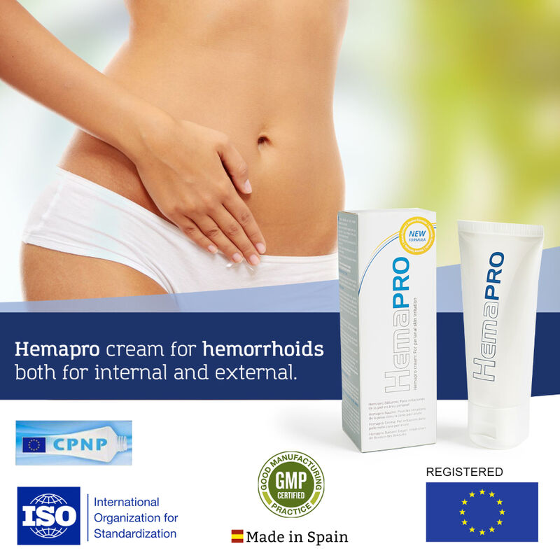 500 COSMETICS – HEMAPRO-CREME FÜR DIE BEHANDLUNG VON HEMORRHOIDEN