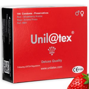 UNILATEX - RED / STRAWBERRY PRESERVATIVES 144 EINHEITEN