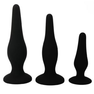 PRETTY BOTTOM - ANAL KIT SILICONE PLUGS FÜR ANFÄNGER
