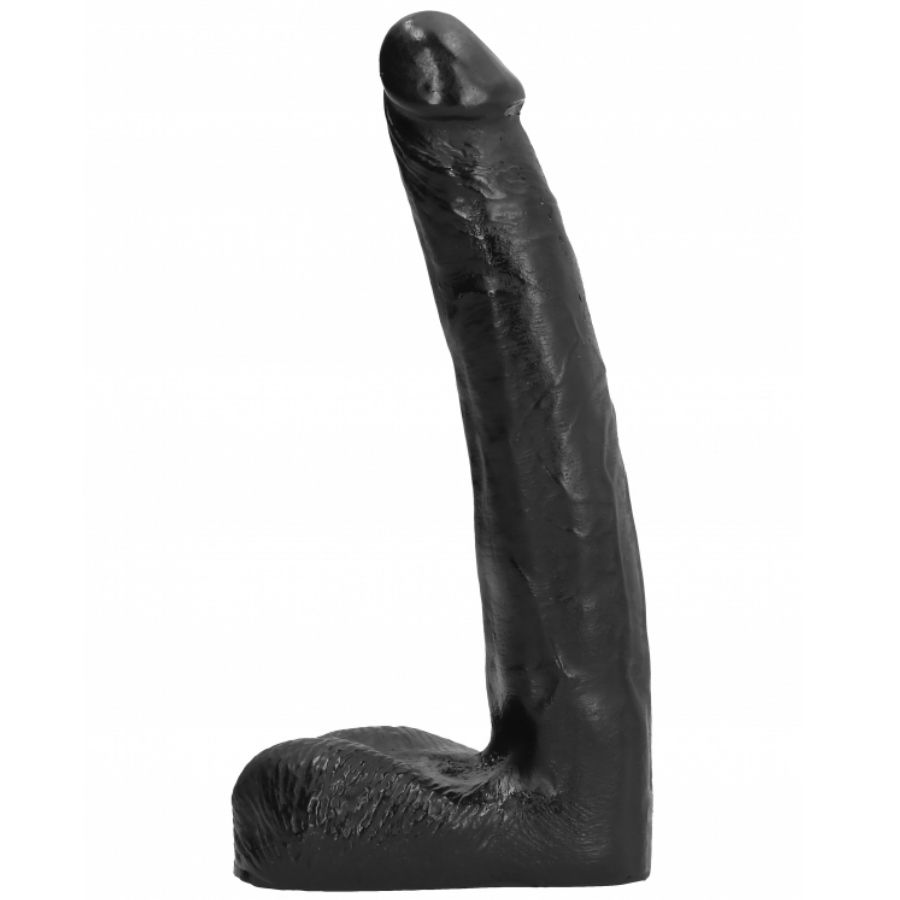 GANZ SCHWARZER DILDO 21CM