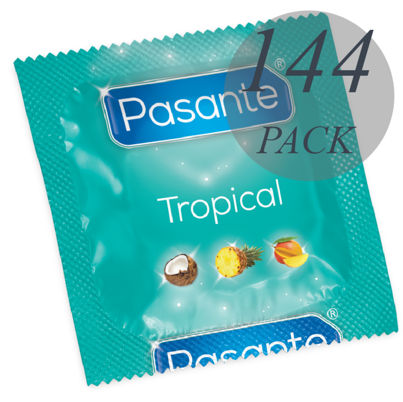 PASANTE – KONDOME TROPISCHE AROMEN 144 EINHEITEN