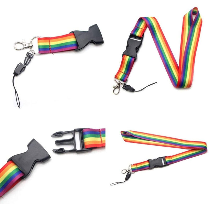 PRIDE – LGBT-FLAGGEN-SCHLÜSSELBAND