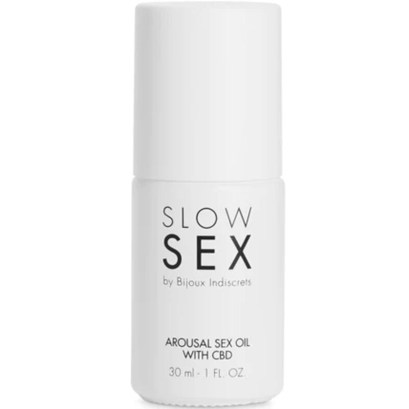 BIJOUX – SLOW SEX SEXUELLES MASSAGEÖL MIT CBD 30 ML