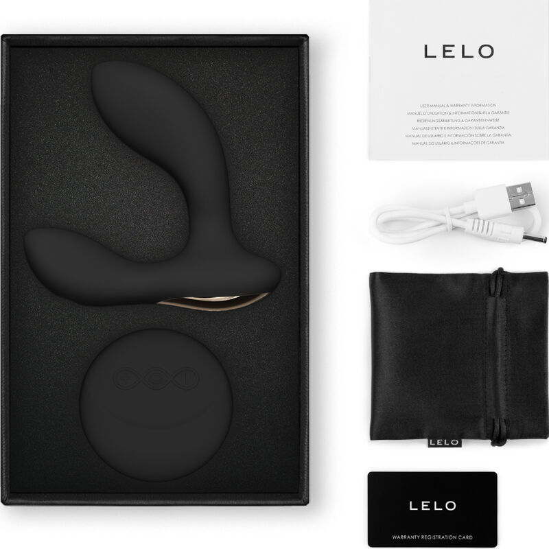 LELO - HUGO 2 PROSTATAMASSAGER MIT FERNBEDIENUNG SCHWARZ – Bild 2