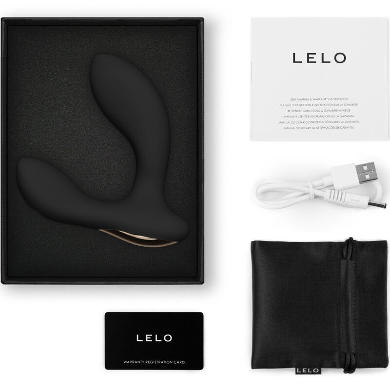 LELO - HUGO 2 SCHWARZES PROSTATAMASSAGER – Bild 2