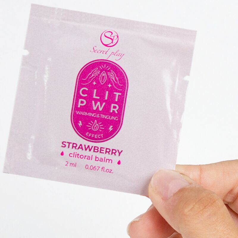 SECRETPLAY – EINZELDOSIS ERDBEER-SCHMIERMITTEL 2 ML