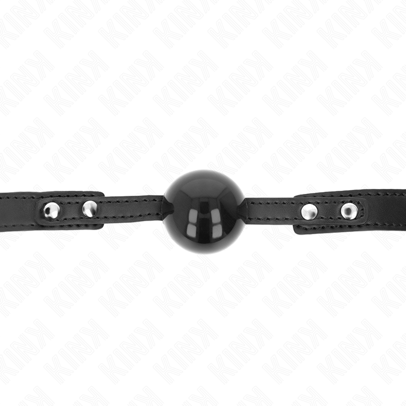 KINK - SOFT TPE BALL 4 CM GAG MODELL 3 60 x 2 CM VERSTELLBAR 37-52 CM – Bild 3