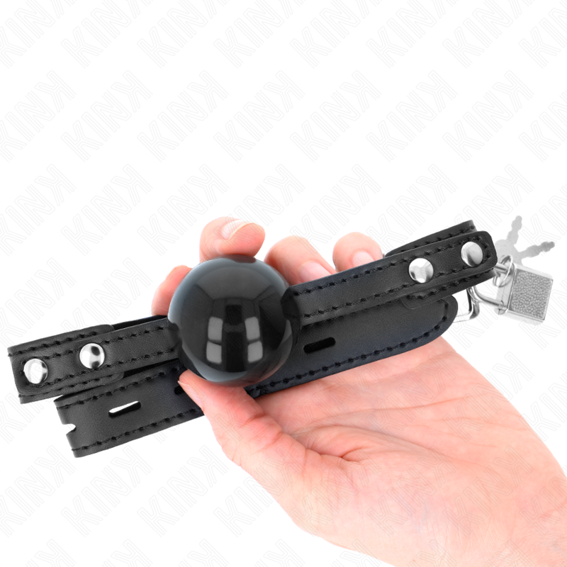 KINK - SOFT TPE BALL 4 CM GAG MODELL 3 60 x 2 CM VERSTELLBAR 37-52 CM – Bild 4