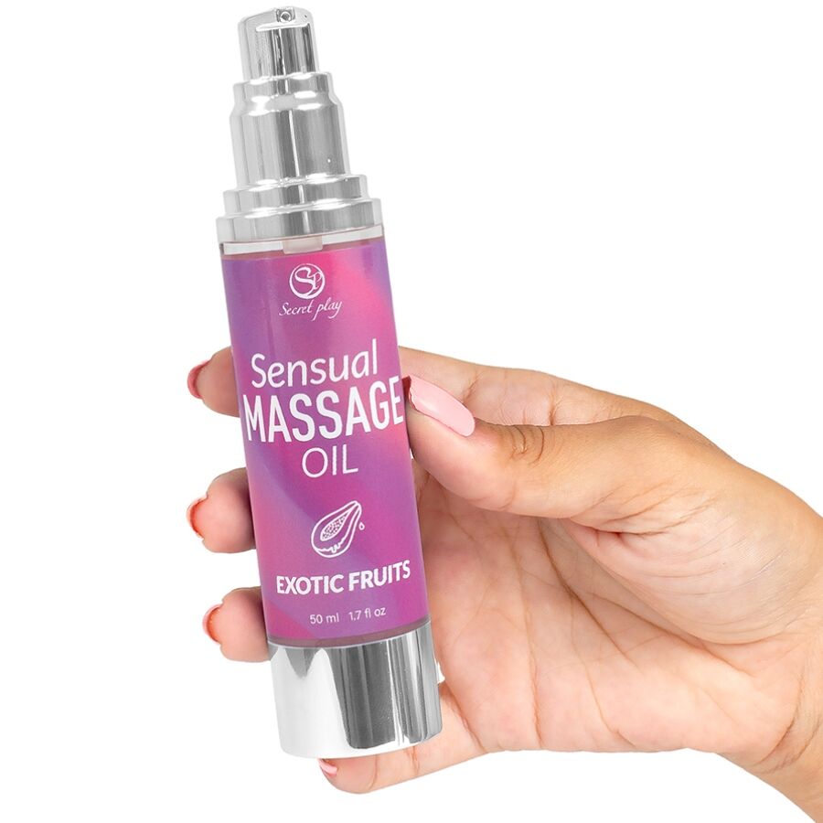 SECRETPLAY – MASSAGEÖL MIT EXOTISCHEN FRÜCHTEN