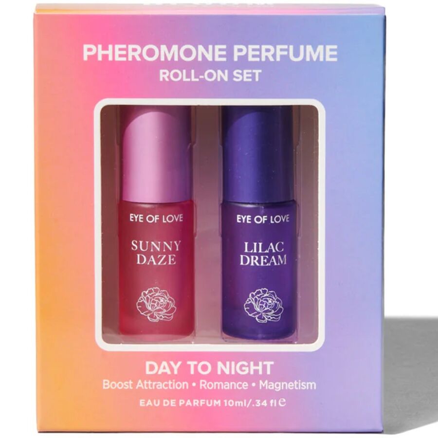 EYE OF LOVE – BLOOM DAY TO NIGHT PHEROMONE ROLL-ON PARFÜM SET 2 X 5 ML