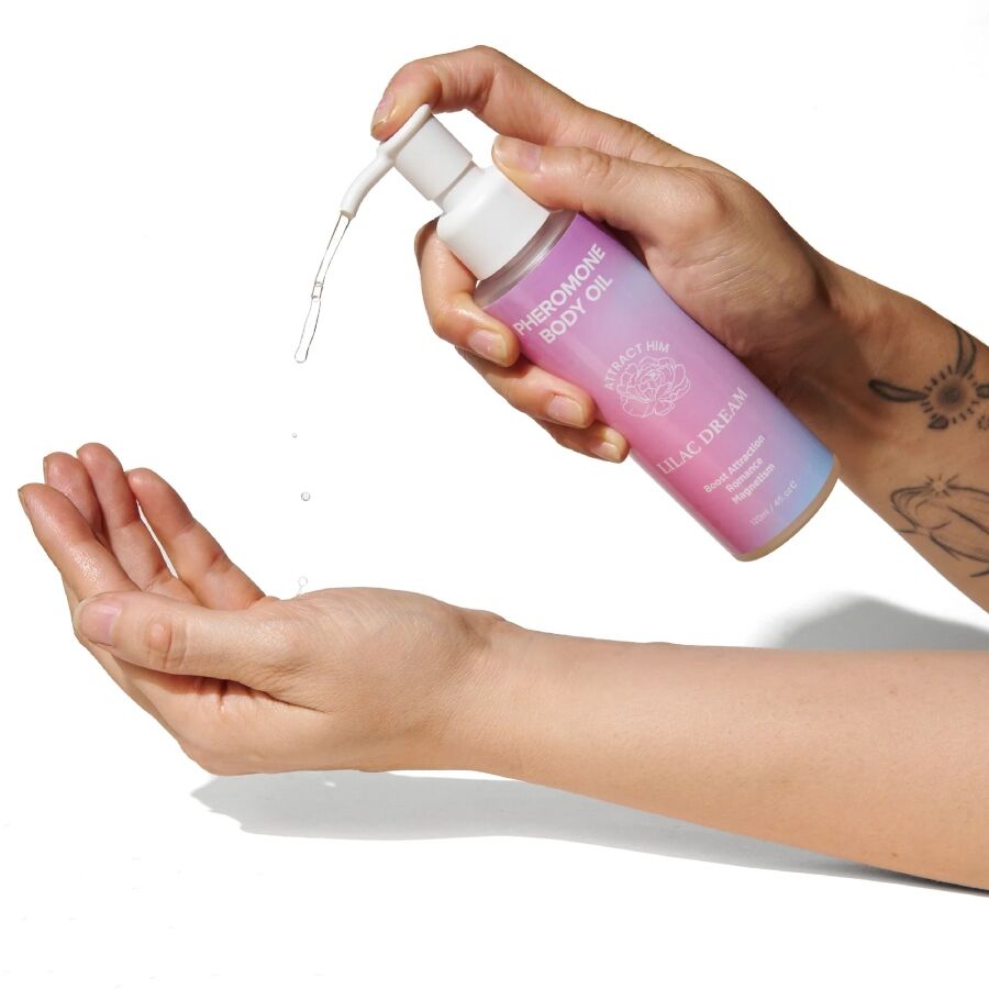 EYE OF LOVE – BLOOM LILAC DREAM KÖRPERÖL MIT PHEROMONEN 120 ML